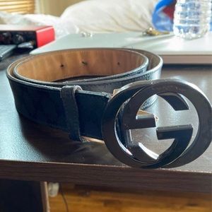 Gucci Belt All Black